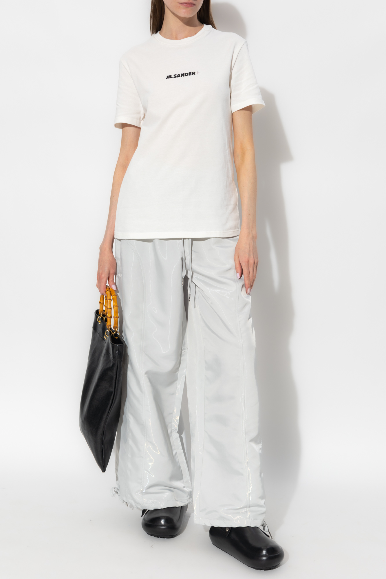 White T-shirt with logo JIL SANDER+ - Vitkac AS